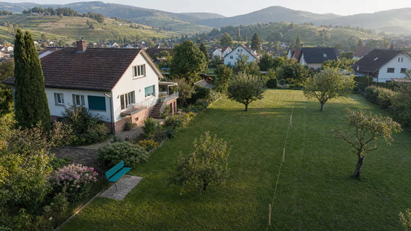 Älteres Einfamilienhaus mit großem Garten in der Ortenau