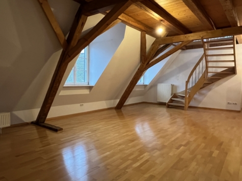 Gepflegte Maisonettewohnung im “Loft-Style” mit Ausblick und Dachloggia, 77933 Lahr, Maisonettewohnung