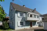 Ansicht vom Hof - VERKAUFT - Älteres Einfamilienhaus mit Scheune und großem Garten