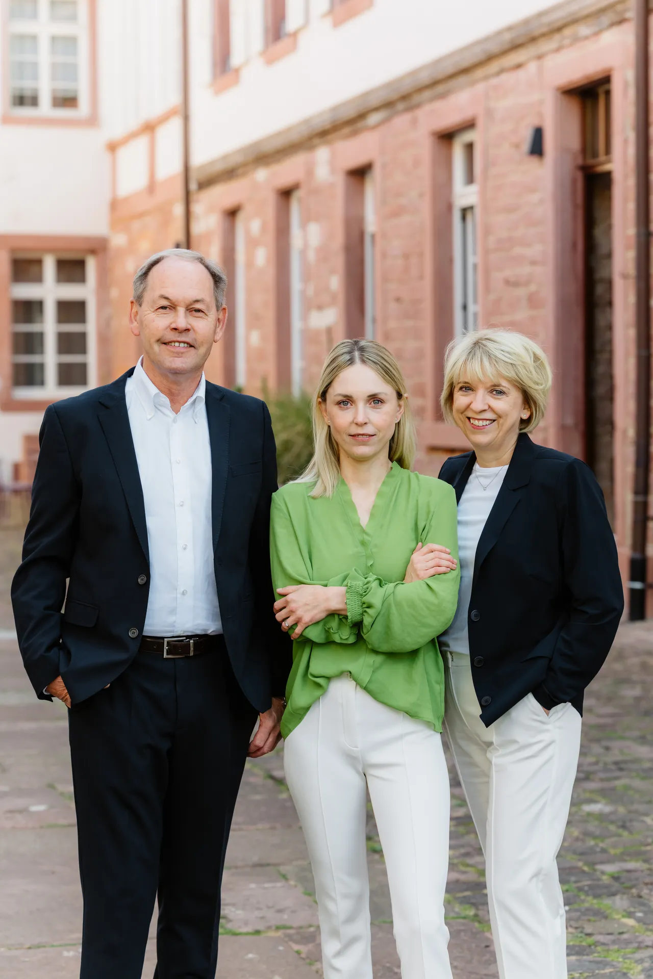 Michael Vergin, Gloria Vergin-Schäfer und Petra Moser-Vergin
