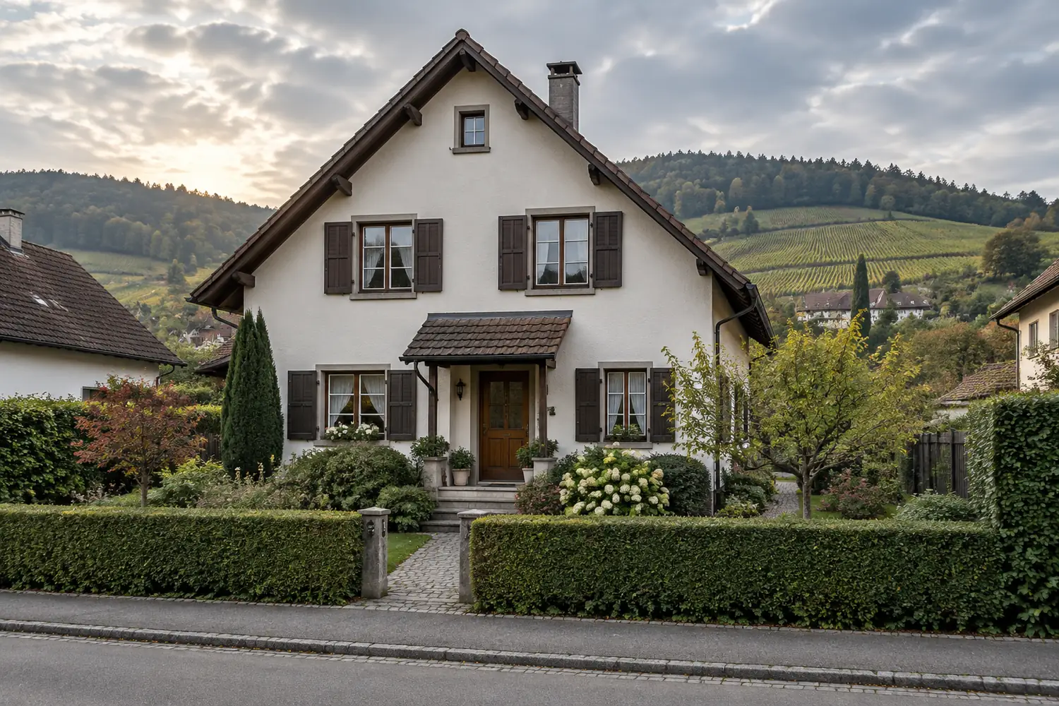 Freistehendes Einfamilienhaus mit Garten vor Weinbergen in der Ortenau, Scheidungsimmobilie verkaufen in Lahr